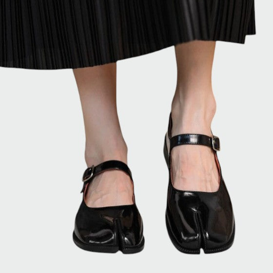 Chaussures Mary Jane à Boucle à Bout Fendu pour Femmes