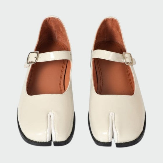 Chaussures Mary Jane à Boucle à Bout Fendu pour Femmes
