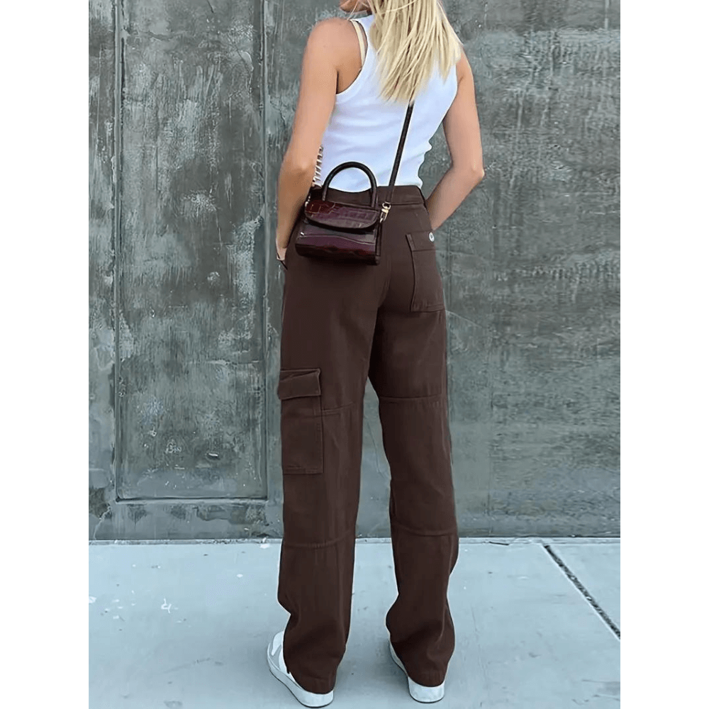 Pantalons Cargo Décontractés Femme : Style et Confort Sans Effort