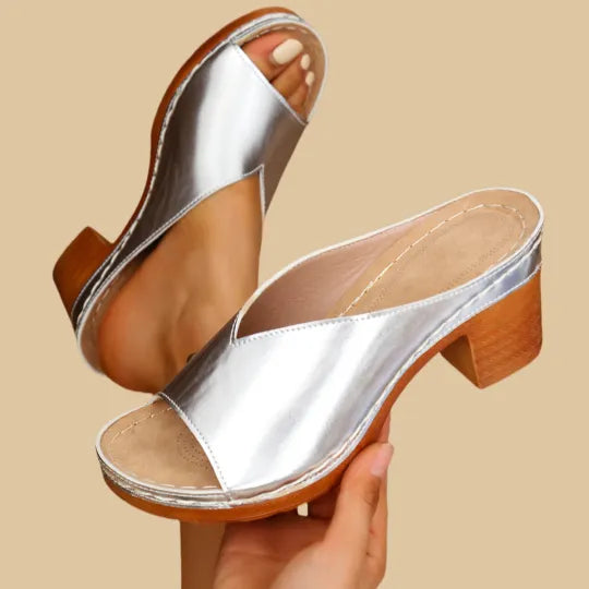 Sandales à talons hauts orthopédiques pour femmes
