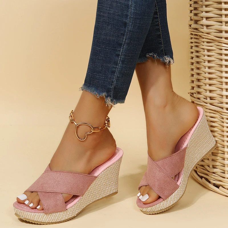 Sandales Wedge Orthopédiques Confort pour Femmes pour l'Été
