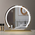 Miroir de Maquillage Vanity LED Intelligent pour Femmes avec Contrôle Tactile