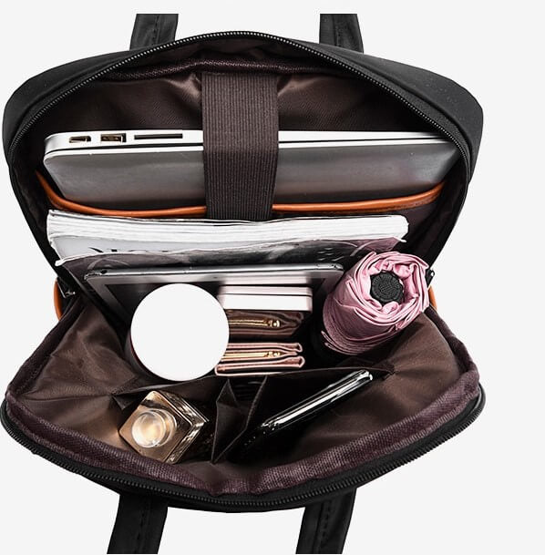 Sac à dos de voyage anti-vol résistant à l'eau pour femmes