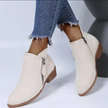 Bottes Orthopédiques Femme à Cheville avec Fermeture Éclair