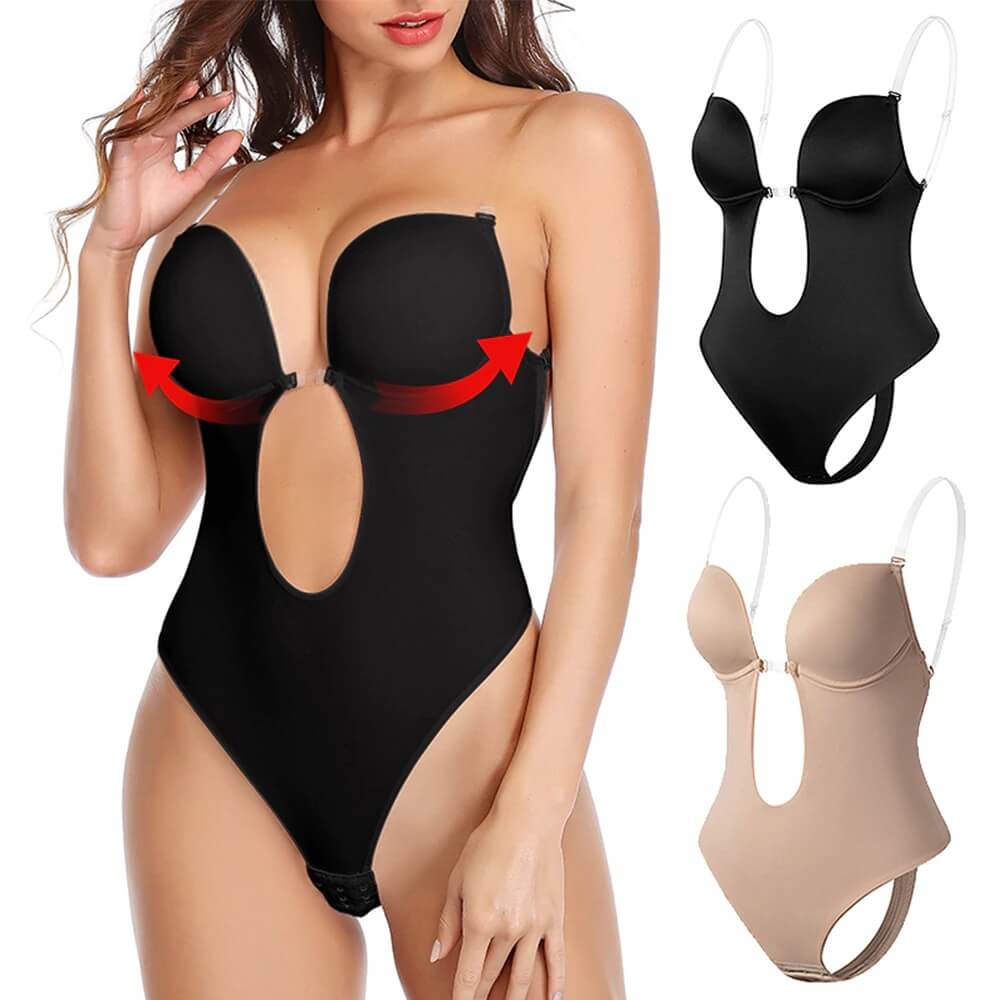 Body Shaper Femme Dos Nu en V Profond pour une Élégance Sans Couture