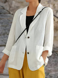 Blazer Décontracté Femme - Léger et Polyvalent