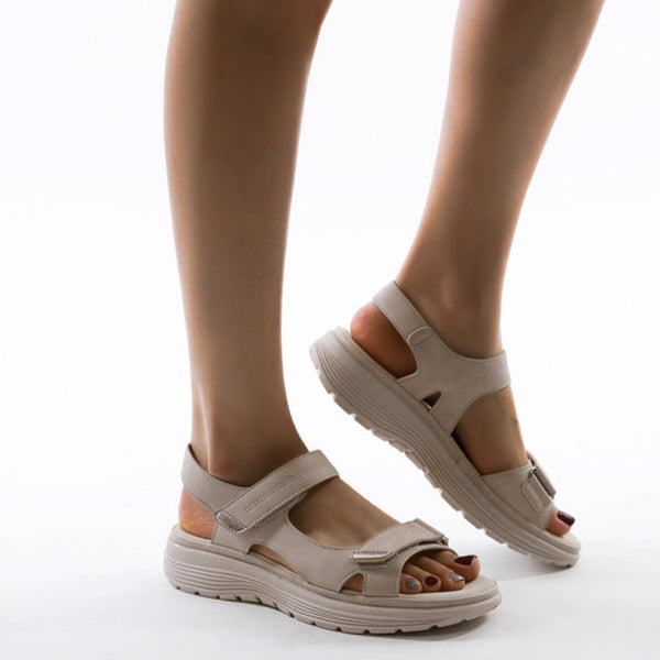 Sandales Orthopédiques pour Femmes avec Semelle Rembourrée Ajustable