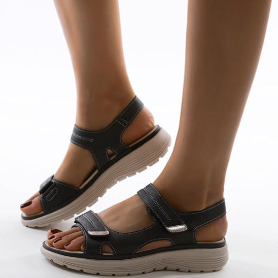 Sandales Orthopédiques pour Femmes avec Semelle Rembourrée Ajustable