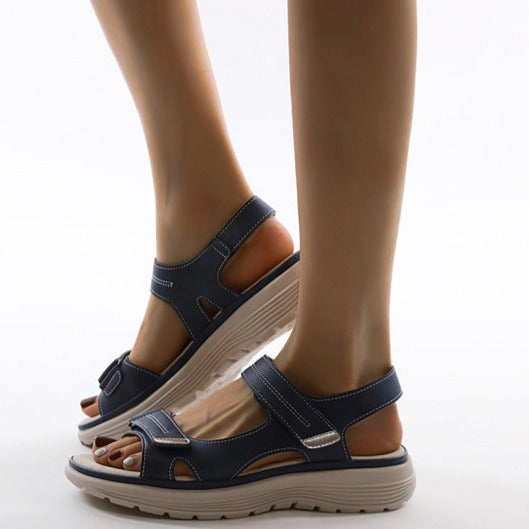 Sandales Orthopédiques pour Femmes avec Semelle Rembourrée Ajustable