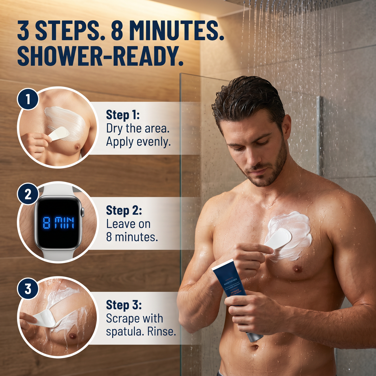 SilkSure™ — Épilation Masculine Poitrine, Dos & Zone Sensible en 8 Minutes Sans Douleur
