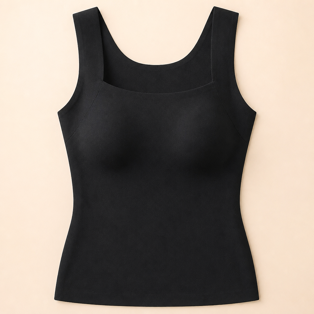 EmberaFit™ – Débardeur Sculptant Sans Couture avec Soutien-Gorge Intégré