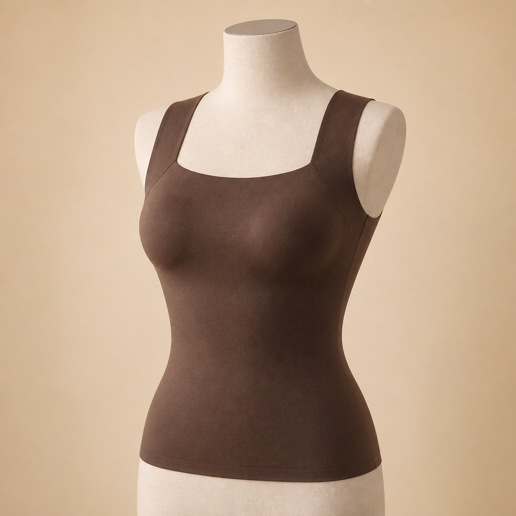 EmberaFit™ – Débardeur Sculptant Sans Couture avec Soutien-Gorge Intégré