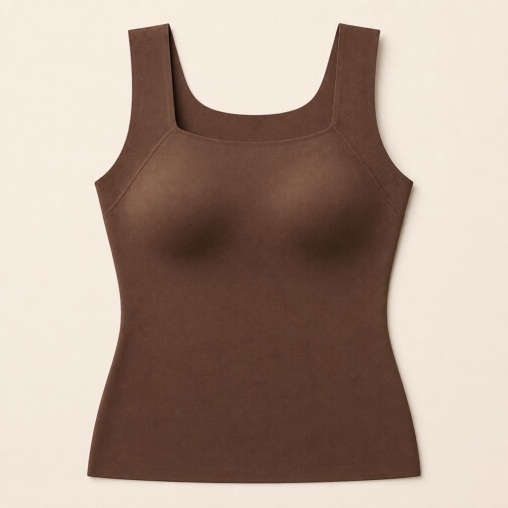 EmberaFit™ – Débardeur Sculptant Sans Couture avec Soutien-Gorge Intégré
