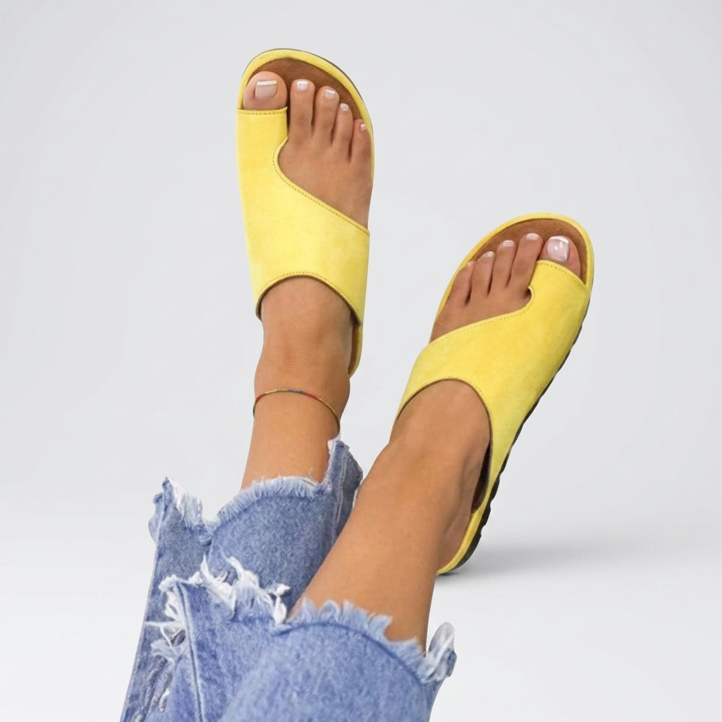 Sandales Ergonomiques Confort Femme avec Support de Voûte et Semelle Antidérapante