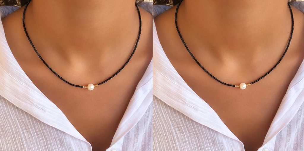Pocket Pearl™ - Collier avec perles naturelles | 1+1 Gratuit